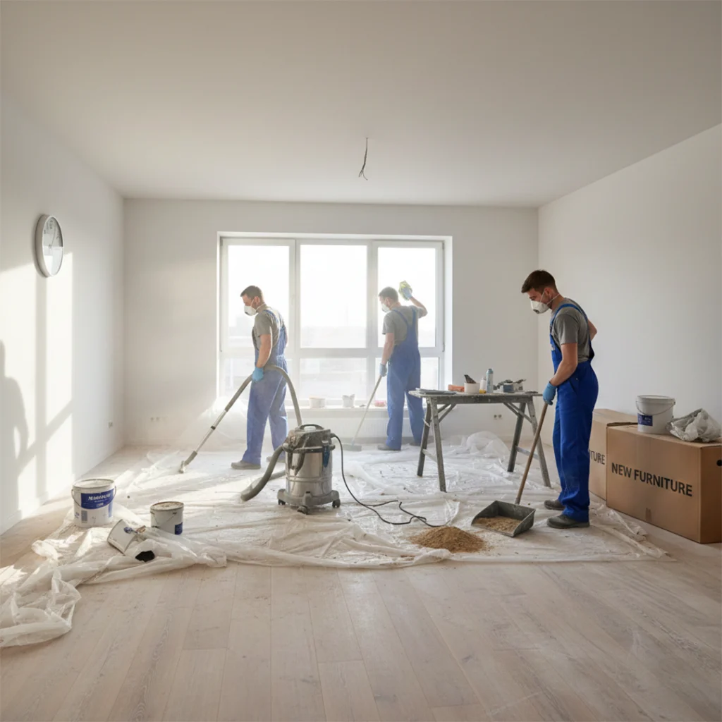 curatenie dupa renovare clean tech