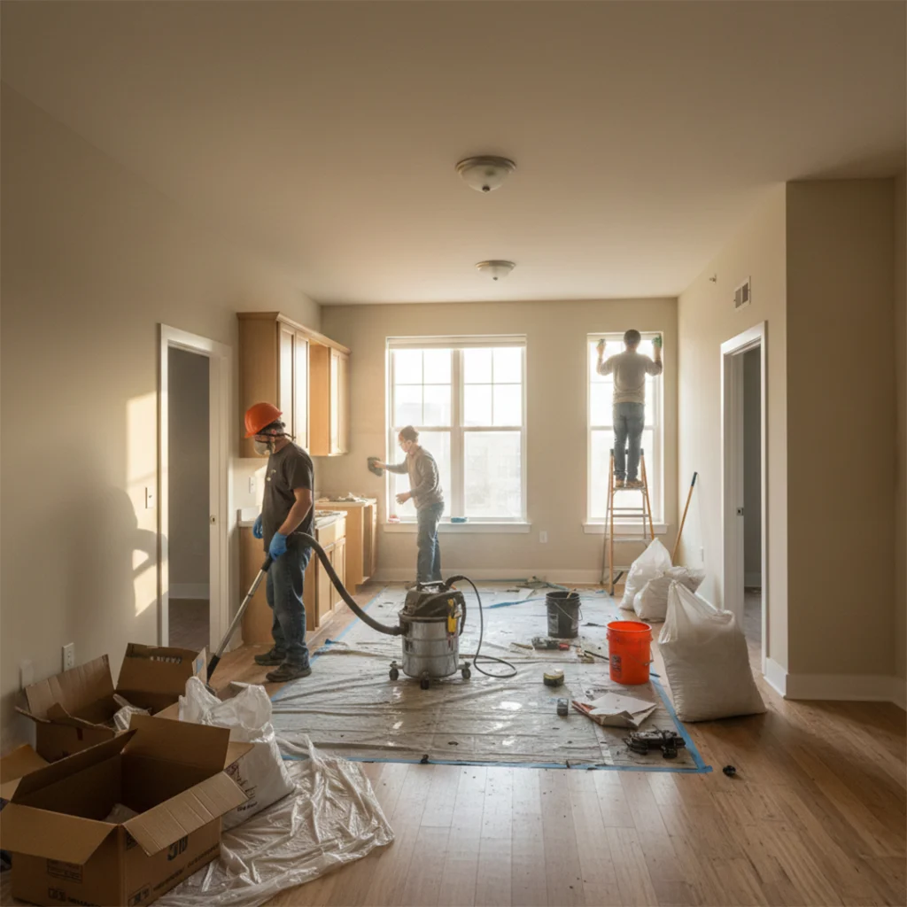 curatenie dupa renovare clean tech